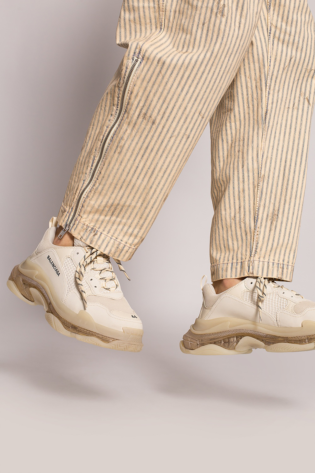 Balenciaga triple s store beige